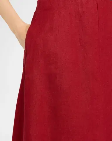 Eileen Fisher A-Line Organic Linen Midi Skirt | Thumbnail 5 Eileen Fisher A-Line Organic Linen Midi Skirt | Thumbnail 5
