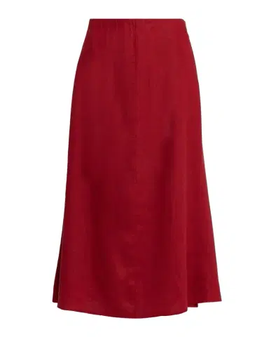 Eileen Fisher A-Line Organic Linen Midi Skirt | Thumbnail 1 Eileen Fisher A-Line Organic Linen Midi Skirt | Thumbnail 1