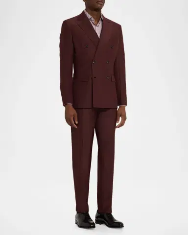 Brioni Men 's Wool Peak Lapel Two-Piece Suit | Thumbnail 2 Brioni Men 's Wool Peak Lapel Two-Piece Suit | Thumbnail 2