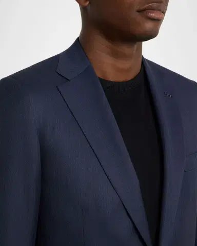 Brioni Men's Wool Micro-Herringbone Two-Piece Suit | Thumbnail 6 Brioni Men's Wool Micro-Herringbone Two-Piece Suit | Thumbnail 6