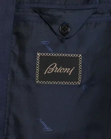 Brioni Men's Wool Micro-Herringbone Two-Piece Suit | Thumbnail 7 Brioni Men's Wool Micro-Herringbone Two-Piece Suit | Thumbnail 7
