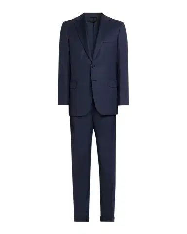 Brioni Men's Wool Micro-Herringbone Two-Piece Suit | Thumbnail 1 Brioni Men's Wool Micro-Herringbone Two-Piece Suit | Thumbnail 1
