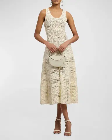 Ralph Lauren Collection Solanna Cotton Sweater Day Dress | Thumbnail 2 Ralph Lauren Collection Solanna Cotton Sweater Day Dress | Thumbnail 2