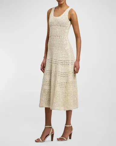 Ralph Lauren Collection Solanna Cotton Sweater Day Dress | Thumbnail 5 Ralph Lauren Collection Solanna Cotton Sweater Day Dress | Thumbnail 5