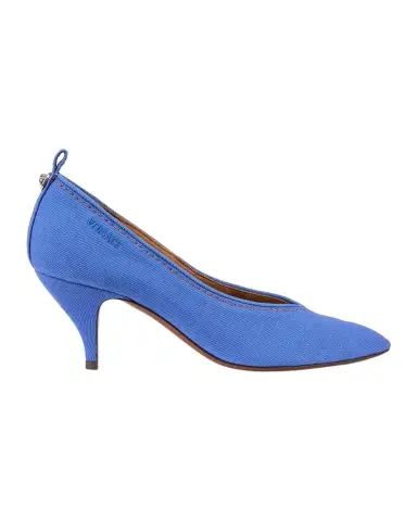 Versace 65mm Canvas Pointed-Toe Pumps | Thumbnail 1 Versace 65mm Canvas Pointed-Toe Pumps | Thumbnail 1