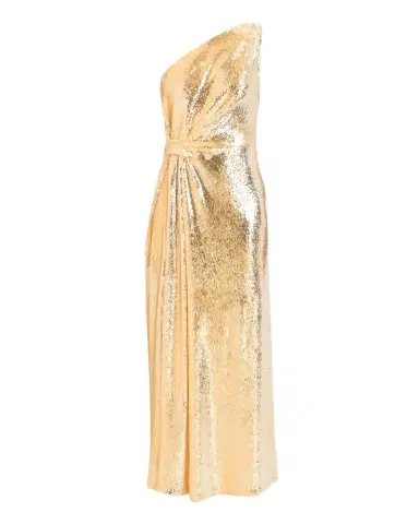 Milly Porsha One-Shoulder Sequin Maxi Dress | Thumbnail 1 Milly Porsha One-Shoulder Sequin Maxi Dress | Thumbnail 1