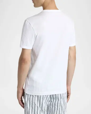 Dolce & Gabbana Men's Cotton DG-Patch Crewneck T-Shirt | Thumbnail 3 Dolce & Gabbana Men's Cotton DG-Patch Crewneck T-Shirt | Thumbnail 3