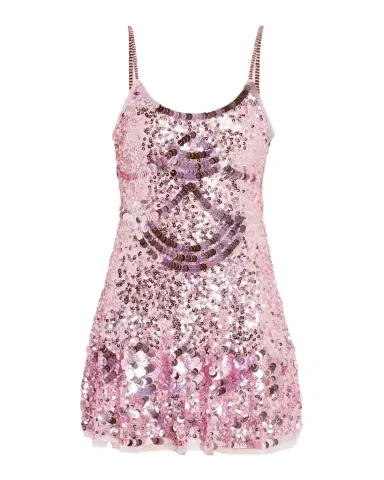 LoveShackFancy Liria Sequined Mini Dress | Thumbnail 1 LoveShackFancy Liria Sequined Mini Dress | Thumbnail 1