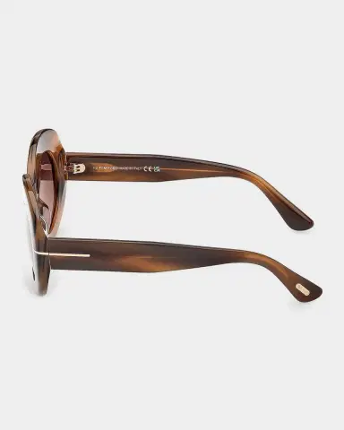 Tom Ford Claudette 51MM Oval Sunglasses | Thumbnail 3 Tom Ford Claudette 51MM Oval Sunglasses | Thumbnail 3