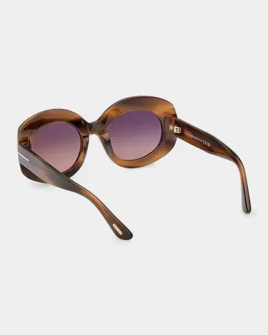 Tom Ford Claudette 51MM Oval Sunglasses | Thumbnail 4 Tom Ford Claudette 51MM Oval Sunglasses | Thumbnail 4