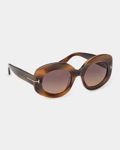 Tom Ford Claudette 51MM Oval Sunglasses | Thumbnail 8 Tom Ford Claudette 51MM Oval Sunglasses | Thumbnail 8