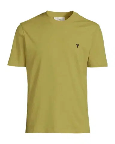 Ami Paris Men's Cotton Ami De Coeur Cotton Crewneck T-Shirt | Thumbnail 1 Ami Paris Men's Cotton Ami De Coeur Cotton Crewneck T-Shirt | Thumbnail 1