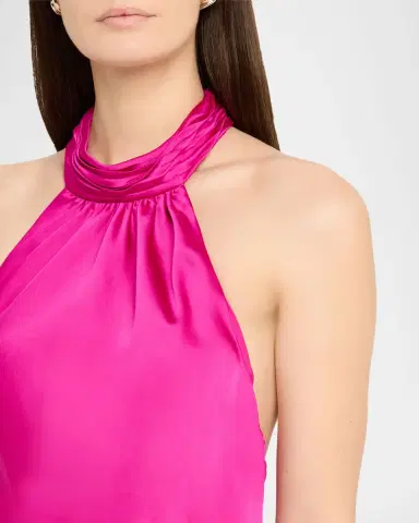 Ramy Brook Nari Asymmetric Flounce Halter Mini Dress | Thumbnail 5 Ramy Brook Nari Asymmetric Flounce Halter Mini Dress | Thumbnail 5