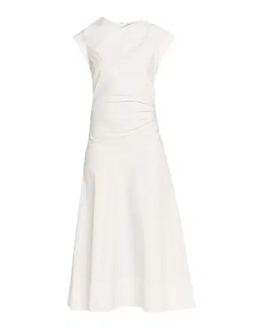 Veronica Beard Lisette Drop-Waist Stretch Cotton Midi Dress | Thumbnail 1 Veronica Beard Lisette Drop-Waist Stretch Cotton Midi Dress | Thumbnail 1
