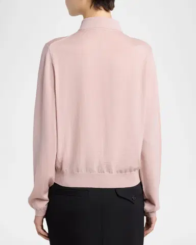 Versace Virgin Wool Knit Cardigan | Thumbnail 3 Versace Virgin Wool Knit Cardigan | Thumbnail 3