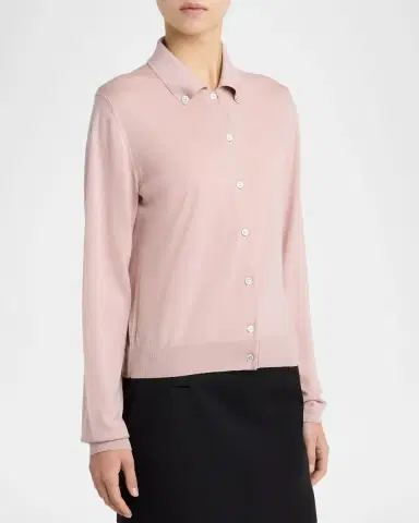 Versace Virgin Wool Knit Cardigan | Thumbnail 4 Versace Virgin Wool Knit Cardigan | Thumbnail 4