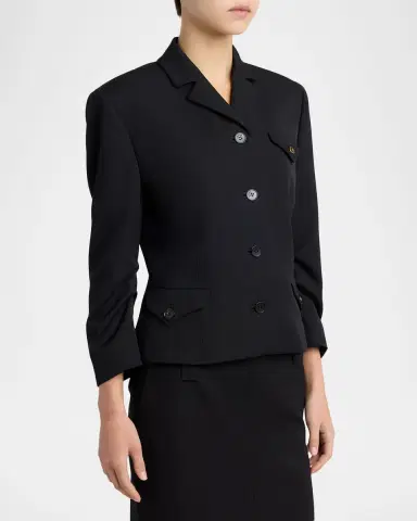 Versace Informal Single-Breasted Jacket | Thumbnail 4 Versace Informal Single-Breasted Jacket | Thumbnail 4
