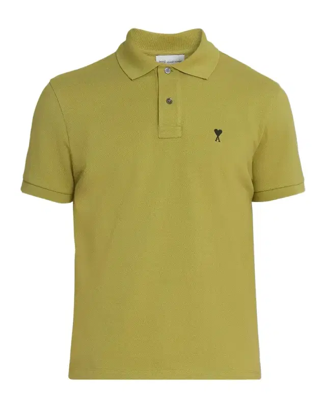Men 's Cotton Pique Ami De Coeur Polo Shirt Men 's Cotton Pique Ami De Coeur Polo Shirt