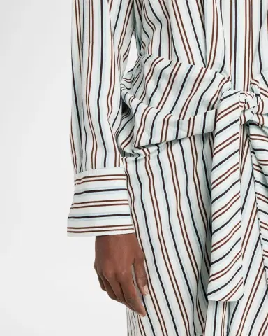 A.L.C. Mia Striped Mini Shirtdress | Thumbnail 5 A.L.C. Mia Striped Mini Shirtdress | Thumbnail 5