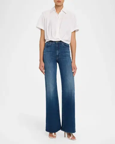 A.L.C. Lily Cropped Twist-Front Poplin Shirt | Thumbnail 2 A.L.C. Lily Cropped Twist-Front Poplin Shirt | Thumbnail 2