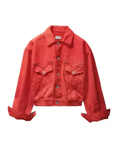 Versace Oversized Blouson Denim Jacket | Thumbnail 1 Versace Oversized Blouson Denim Jacket | Thumbnail 1