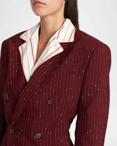 Dolce & Gabbana Sartorial Pajama Striped Doubel-Breasted Blazer Jacket | Thumbnail 5 Dolce & Gabbana Sartorial Pajama Striped Doubel-Breasted Blazer Jacket | Thumbnail 5