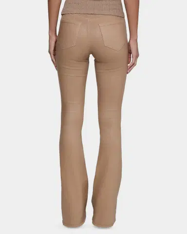 L 'AGENCE Marty Ultra High-Rise Coated Flare Jeans | Thumbnail 3 L 'AGENCE Marty Ultra High-Rise Coated Flare Jeans | Thumbnail 3