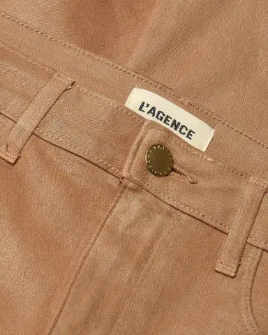 L 'AGENCE Marty Ultra High-Rise Coated Flare Jeans | Thumbnail 5 L 'AGENCE Marty Ultra High-Rise Coated Flare Jeans | Thumbnail 5