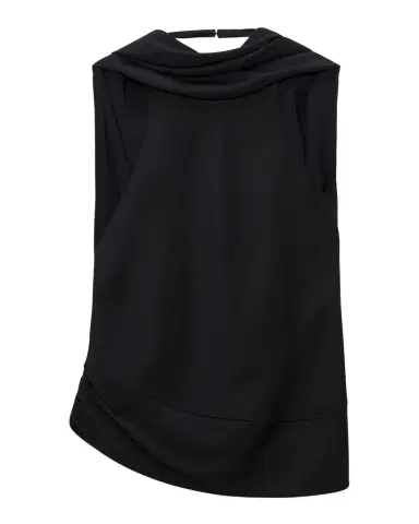 Simkhai Samira Satin Cape Top | Thumbnail 1 Simkhai Samira Satin Cape Top | Thumbnail 1