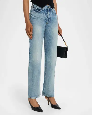 Nili Lotan Briana Japanese Denim Jeans | Thumbnail 4 Nili Lotan Briana Japanese Denim Jeans | Thumbnail 4