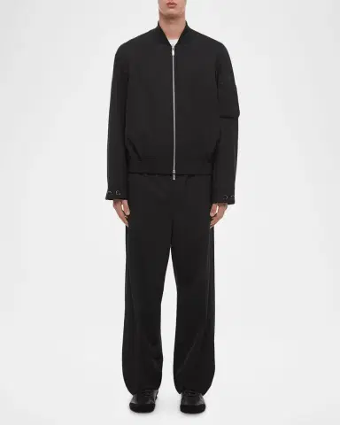 Helmut Lang Men's HL001 Wool Bomber Jacket | Thumbnail 2 Helmut Lang Men's HL001 Wool Bomber Jacket | Thumbnail 2