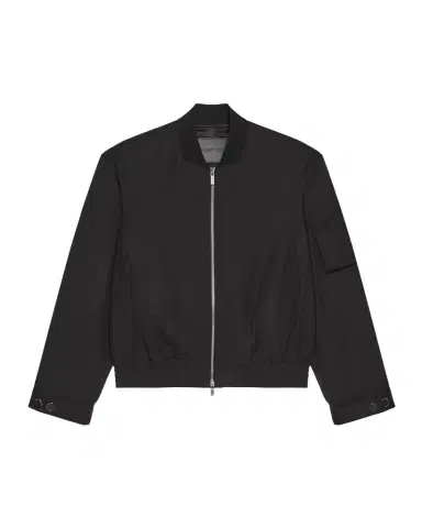 Helmut Lang Men's HL001 Wool Bomber Jacket | Thumbnail 1 Helmut Lang Men's HL001 Wool Bomber Jacket | Thumbnail 1