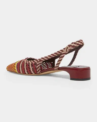Gabriela Hearst Perro Woven Leather Slingback Pumps | Thumbnail 4 Gabriela Hearst Perro Woven Leather Slingback Pumps | Thumbnail 4