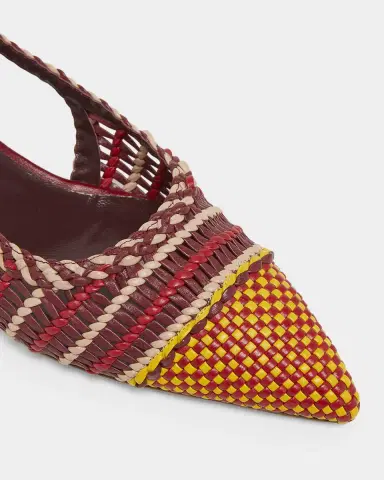 Gabriela Hearst Perro Woven Leather Slingback Pumps | Thumbnail 5 Gabriela Hearst Perro Woven Leather Slingback Pumps | Thumbnail 5