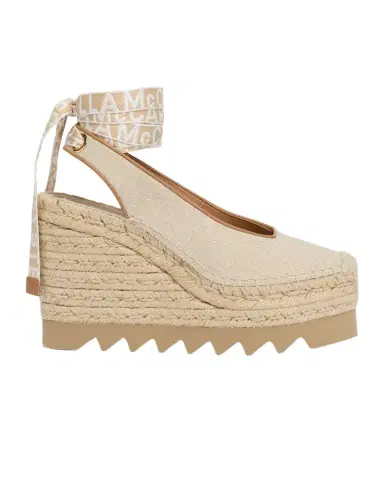 Stella McCartney 130mm Gaia Ankle-Tie Wedge Espadrilles | Thumbnail 1 Stella McCartney 130mm Gaia Ankle-Tie Wedge Espadrilles | Thumbnail 1