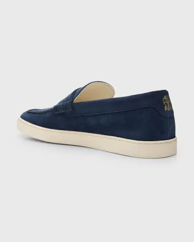 Brunello Cucinelli Men's Suede Loafer Sneakers | Thumbnail 4 Brunello Cucinelli Men's Suede Loafer Sneakers | Thumbnail 4