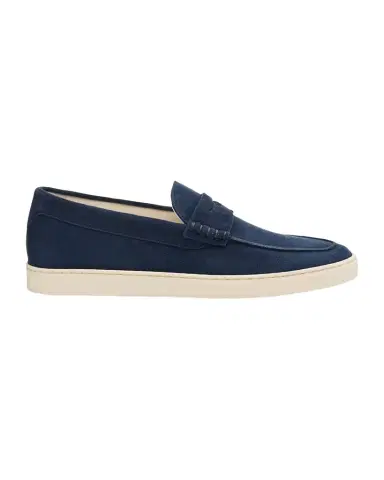 Brunello Cucinelli Men's Suede Loafer Sneakers | Thumbnail 1 Brunello Cucinelli Men's Suede Loafer Sneakers | Thumbnail 1