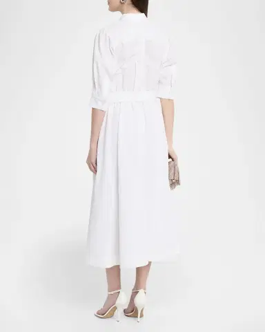 Essentiel Antwerp Jizo Belted Midi Shirtdress | Thumbnail 3 Essentiel Antwerp Jizo Belted Midi Shirtdress | Thumbnail 3