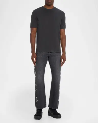 Alchemist Men 's Studio Embellished Bootcut Jeans | Thumbnail 2 Alchemist Men 's Studio Embellished Bootcut Jeans | Thumbnail 2