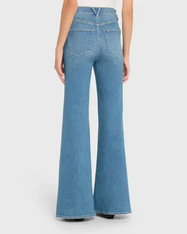 Veronica Beard Joplin High-Rise Flare Jeans | Thumbnail 3 Veronica Beard Joplin High-Rise Flare Jeans | Thumbnail 3