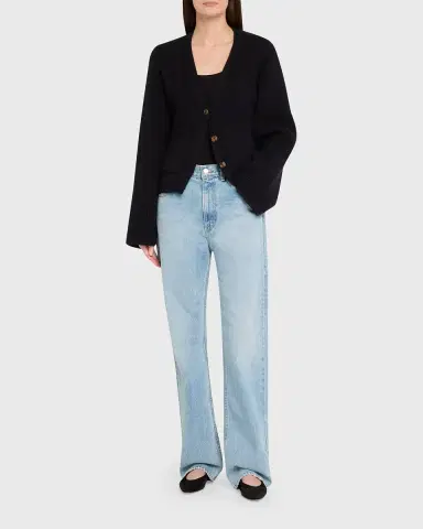 Nili Lotan Mitchell Straight-Leg Jeans | Thumbnail 2 Nili Lotan Mitchell Straight-Leg Jeans | Thumbnail 2