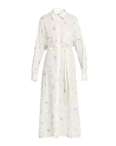 Essentiel Antwerp Jamanna Embroidered Maxi Shirtdress | Thumbnail 1 Essentiel Antwerp Jamanna Embroidered Maxi Shirtdress | Thumbnail 1