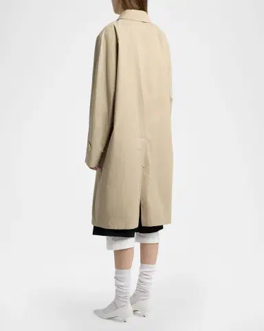 The Row Dayton Single-Breasted Car Coat | Thumbnail 3 The Row Dayton Single-Breasted Car Coat | Thumbnail 3