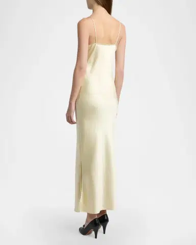The Row Barika Maxi Slip Silk Dress | Thumbnail 3 The Row Barika Maxi Slip Silk Dress | Thumbnail 3