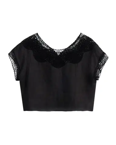 Nili Lotan Caila Embroidered Ramie Top | Thumbnail 1 Nili Lotan Caila Embroidered Ramie Top | Thumbnail 1