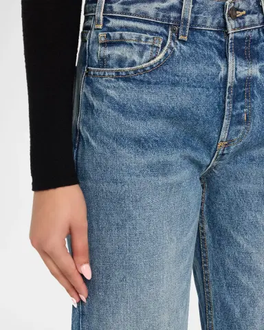 Nili Lotan Briana Japanese Denim Jeans | Thumbnail 5 Nili Lotan Briana Japanese Denim Jeans | Thumbnail 5