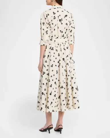 Essentiel Antwerp Jizo Belted Midi Shirtdress | Thumbnail 3 Essentiel Antwerp Jizo Belted Midi Shirtdress | Thumbnail 3