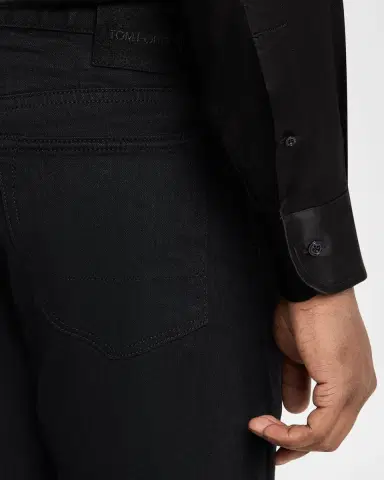 TOM FORD Men's Slim-Fit Stretch Black Denim Five-Pocket Pants | Thumbnail 5 TOM FORD Men's Slim-Fit Stretch Black Denim Five-Pocket Pants | Thumbnail 5
