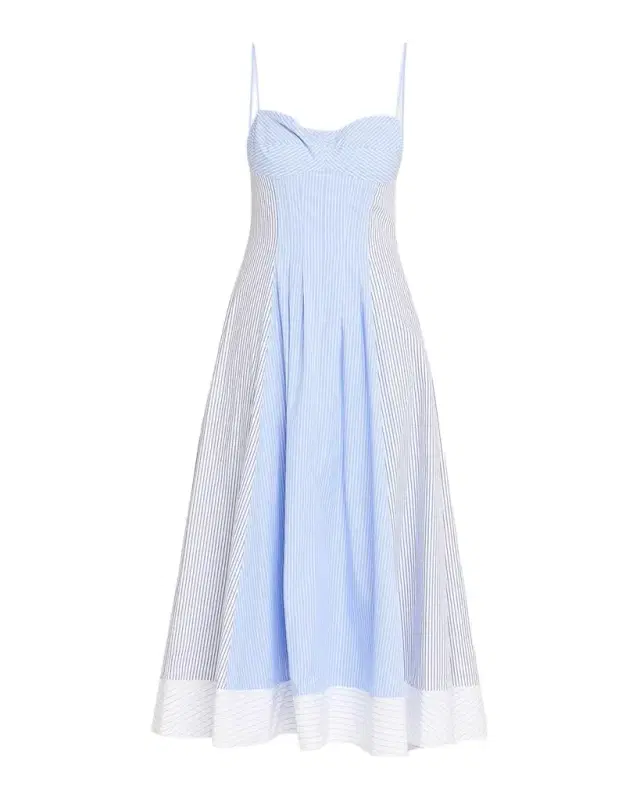 Chamberlain Striped Cotton Midi Dress Chamberlain Striped Cotton Midi Dress