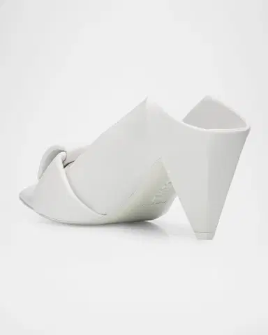 LOEWE 70mm Origami Folded Leather Mule Pumps | Thumbnail 4 LOEWE 70mm Origami Folded Leather Mule Pumps | Thumbnail 4